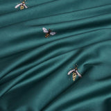 Emerald Bees Bedding Set (Egyptian Cotton)