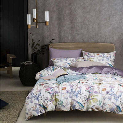 Birds and Flowers Bedding Set (Egyptian Cotton)