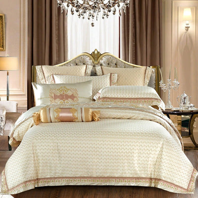 Cleopatra's Scepter of Gold Bedding Set (Egyptian Cotton)