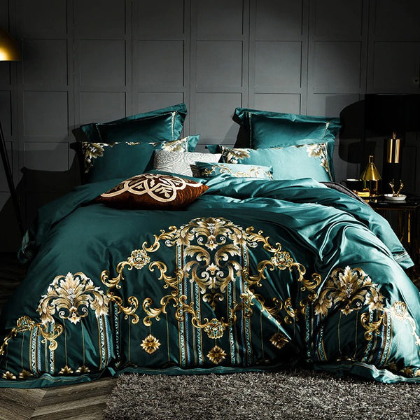 Comet Embroidered Luxury Bedding Set