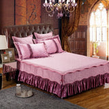Silky Rose Luxury Jaquard Bedding Set