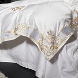 Royal Rose Of Hope Luxury Jaquard Bedding Set (Egyptian Cotton)
